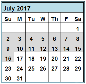 2017-07 Best Worst Days