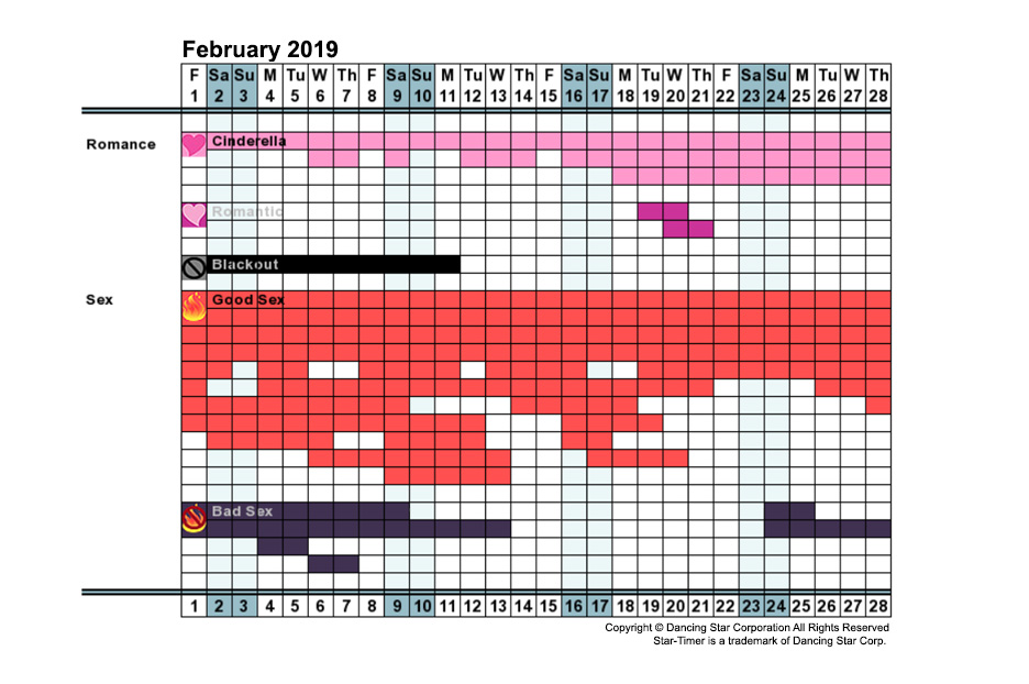 Instant Personal Romance And Sex Calendar Magihelena