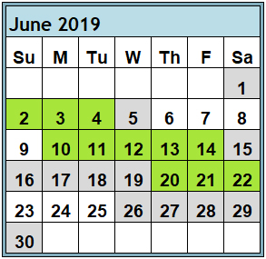 Magi Astrology Best Worst Days June 2019