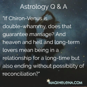 Astrology Q&A Guarantees Marriage