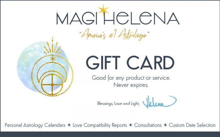 Magi Helena Astrology Gift Card