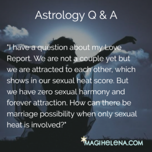 Astrology Q&A Sexual Heat Only