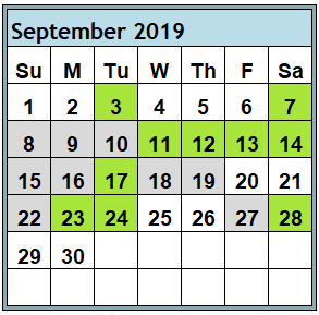 Magi Astrology Best Worst Days September 2019