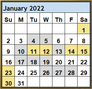 Magi Astrology Magi Helena Best Worst Days January 2022